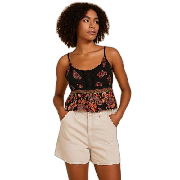 Guess By Georges Marciano Linen/cotton Blend Vintage Shorts Size 4 - Picture 1 of 6